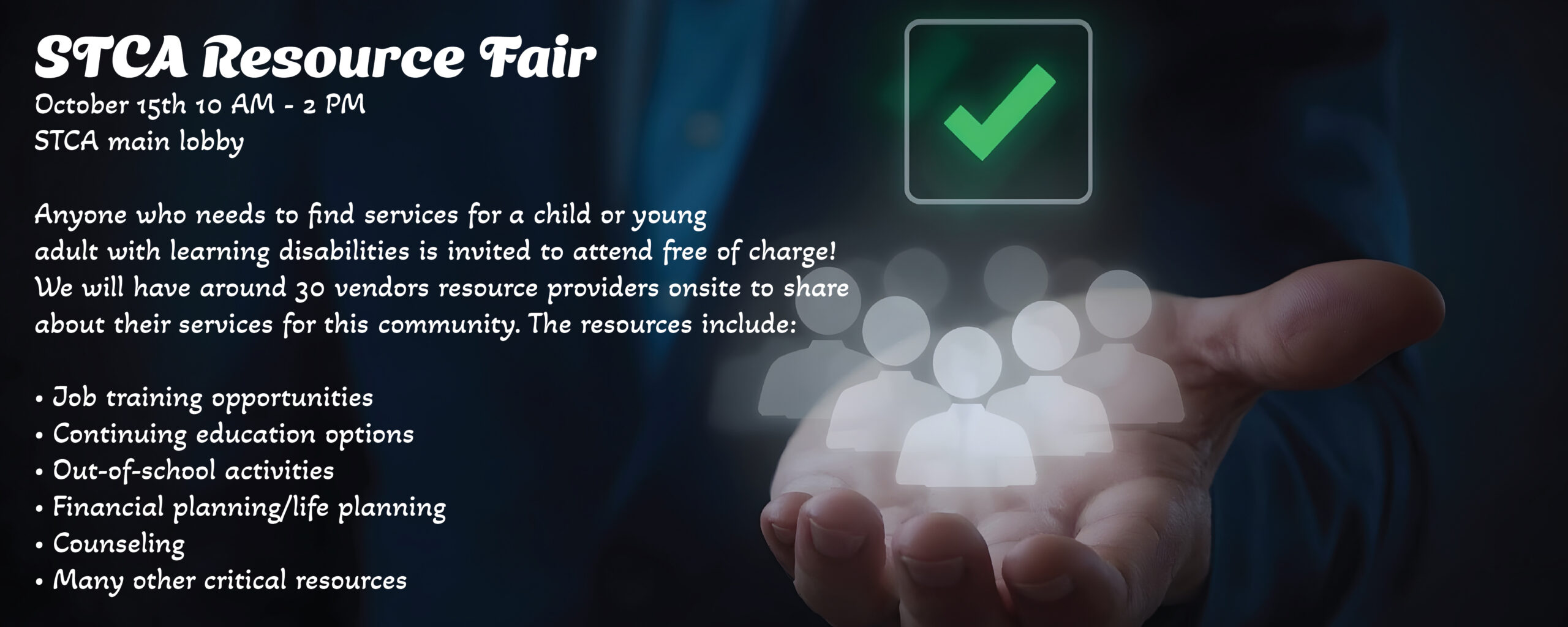 STA Resource Fair 2025